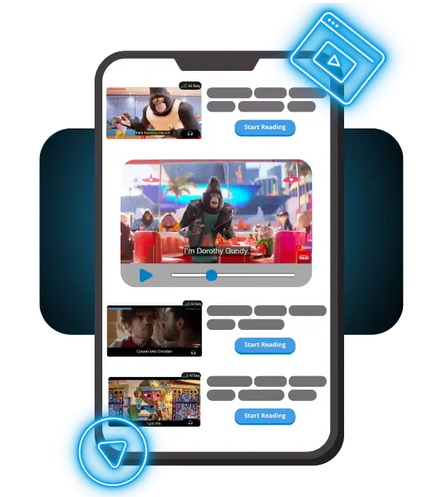 English lessons screenshot